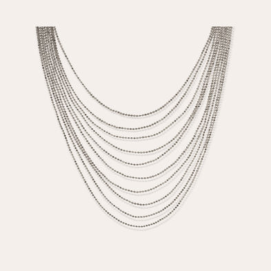 Collier Roméo argenté