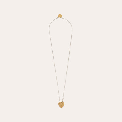 Collana con scapolare Gilot, modello piccolo bicolore