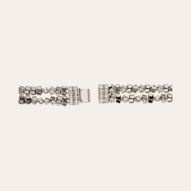 Collier Trevise finition rhodium