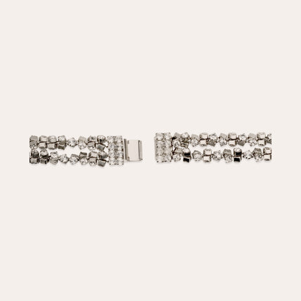 Collier Trevise finition rhodium