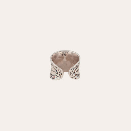 Anello Cancun, modello piccolo, argentato
