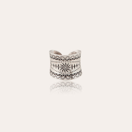 Anello Cancun, modello piccolo, argentato