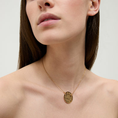 Small Gold Diva Necklace