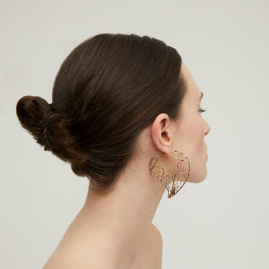 Paule gold earrings