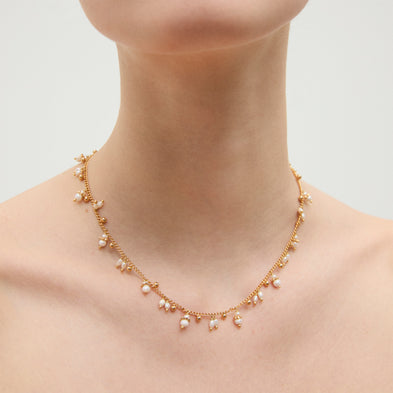 Collier Tangerine doré
