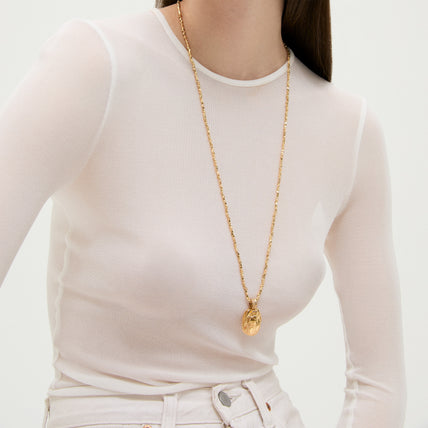 Lucky Golden Scarab Necklace