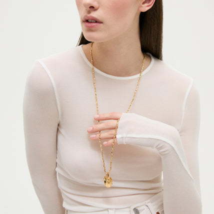 Lucky Golden Scarab Necklace