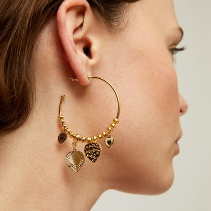 Boucles d'oreilles créoles 