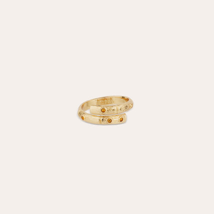 Bague Bambini Liane strass dorée