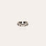 Bague Bambou strass argentée