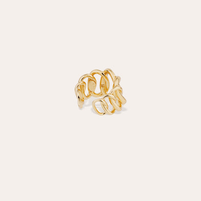 Bague Bronx dorée