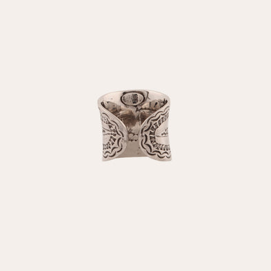Silberner Ring „Cancun“