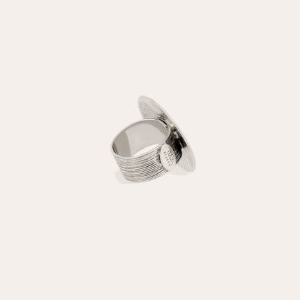 Bague Diva argentée