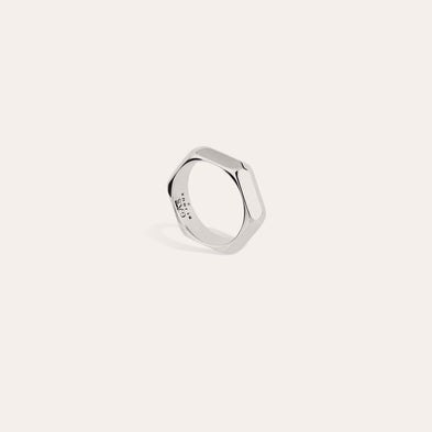 Mila mini silver ring