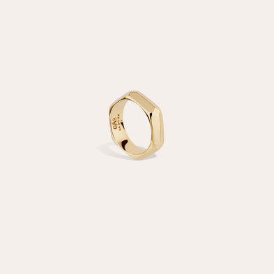 Mila mini gold ring