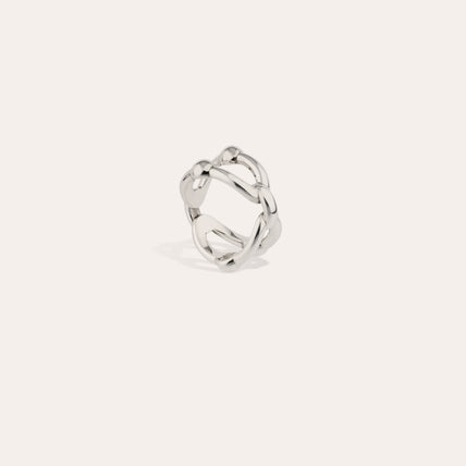 Bague Rivage argentée