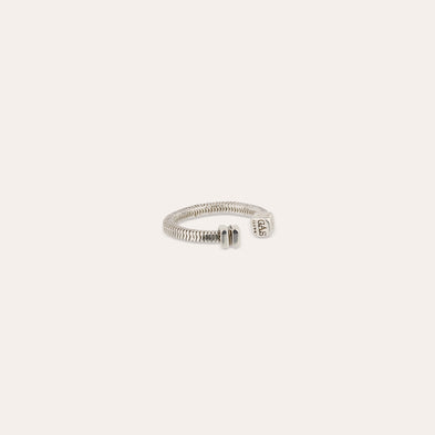 Bague Sari argentée