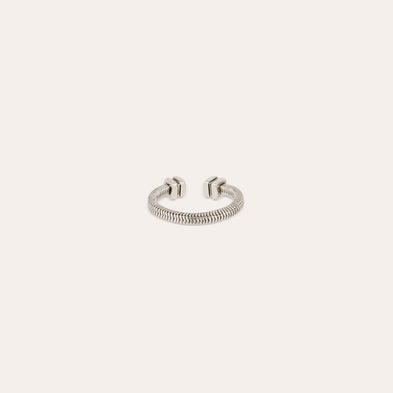 Bague Sari argentée