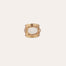 Bague Simone - Strass & Nacre blanche