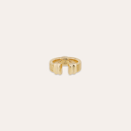Bague Strada jonc dorée 