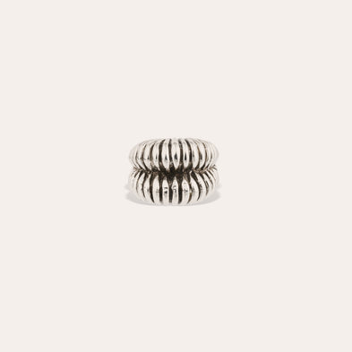 Silver Tiki ring