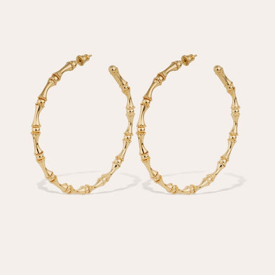 Bambou , Large Earrings