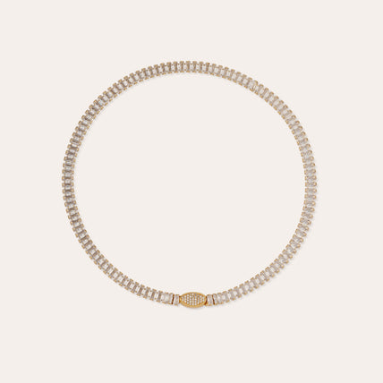 Golden Paillette Necklace 