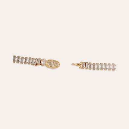 Gold sequin bracelet