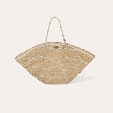 Sac panier Les Salins raphia