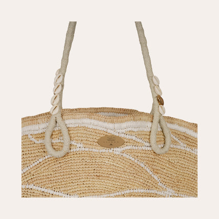 Sac panier Les Salins raphia
