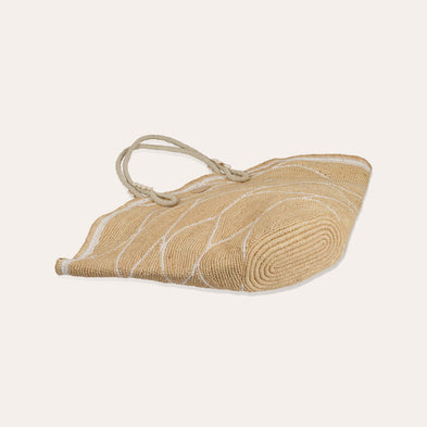 Sac panier Les Salins raphia