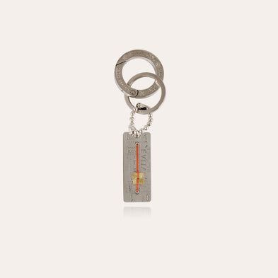 Porte-clés Evita argenté