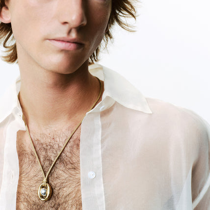 Collier Cophea lien bicolore