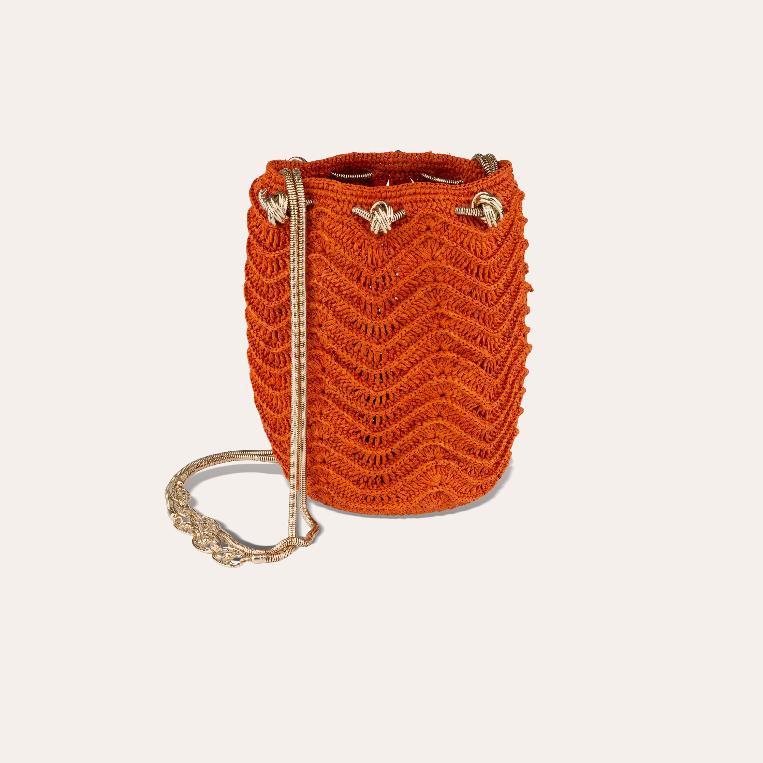 Soul Palmiers Clutch Bag - Orange – Gas Bijoux