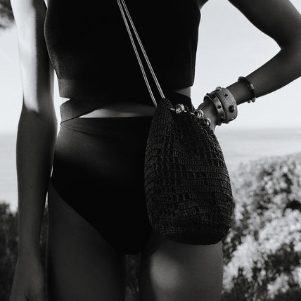 Soul Raffia Clutch Bag