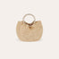 Canoubiers raffia drawstring bag