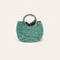 Canoubiers raffia drawstring bag
