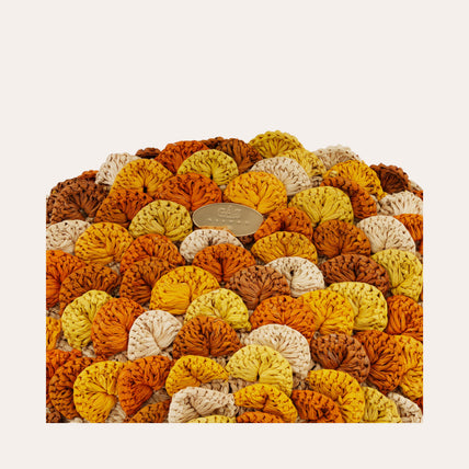 Sac pochette Sun Sirena raphia