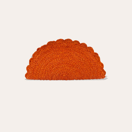 Sac pochette Sun raphia