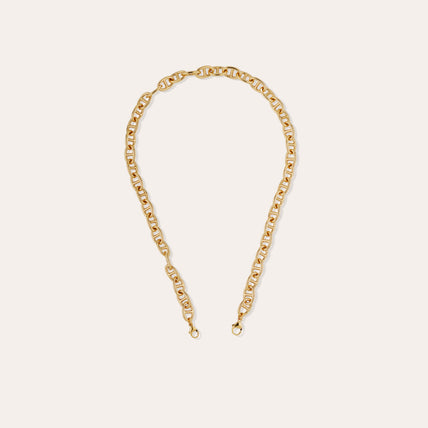 Chaîne collier Billy dorée - à personnaliser