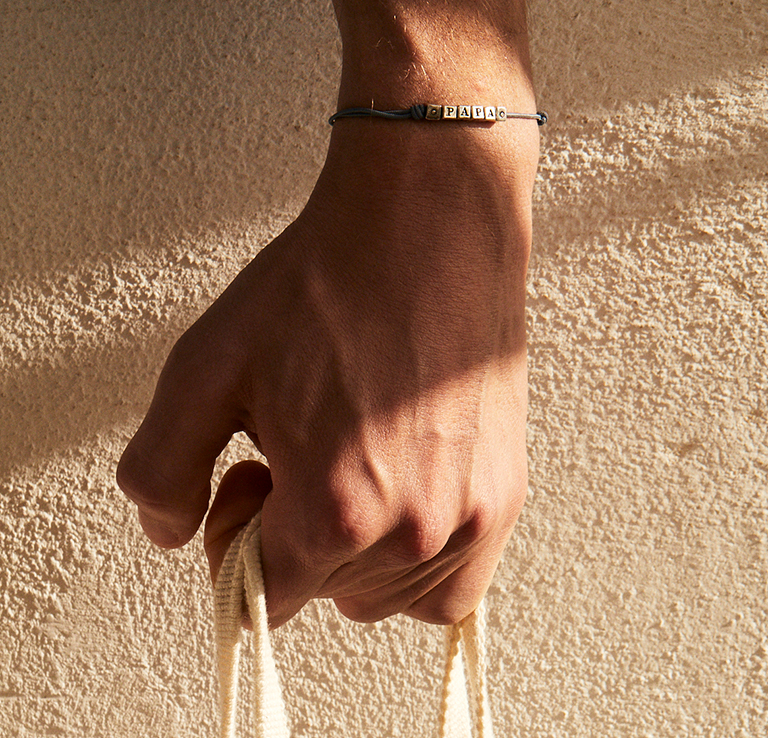 Men cord bracelets - Red