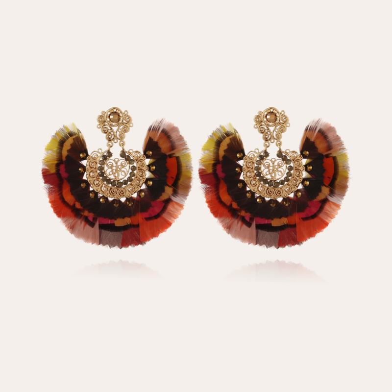 Yuca Gaia earrings gold