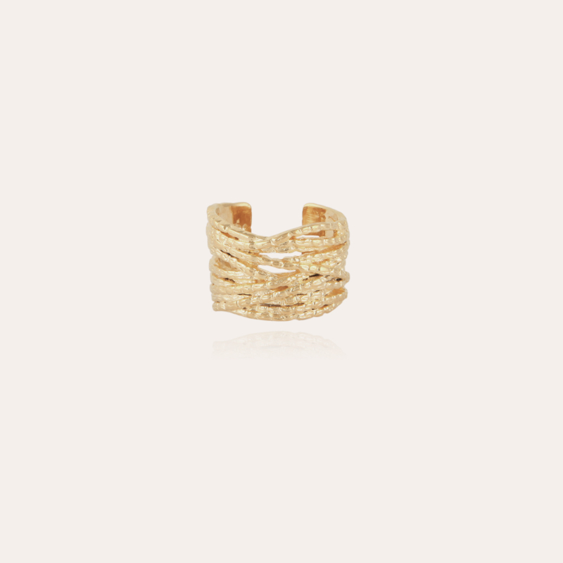 Liane cuff ring gold