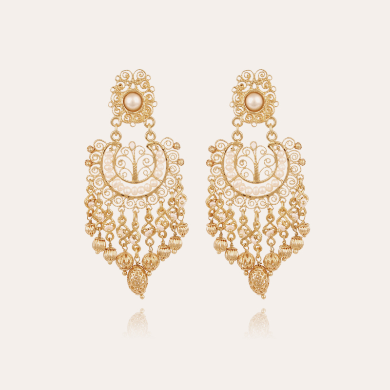 Chana earrings gold