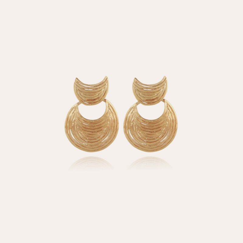 Luna Wave earrings mini gold