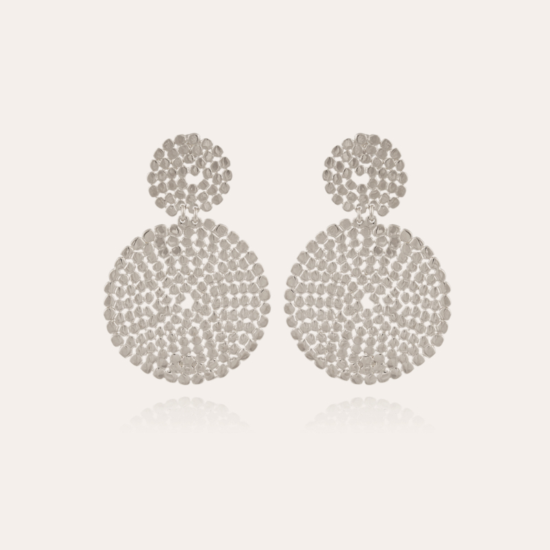 Onde Lucky earrings small size silver