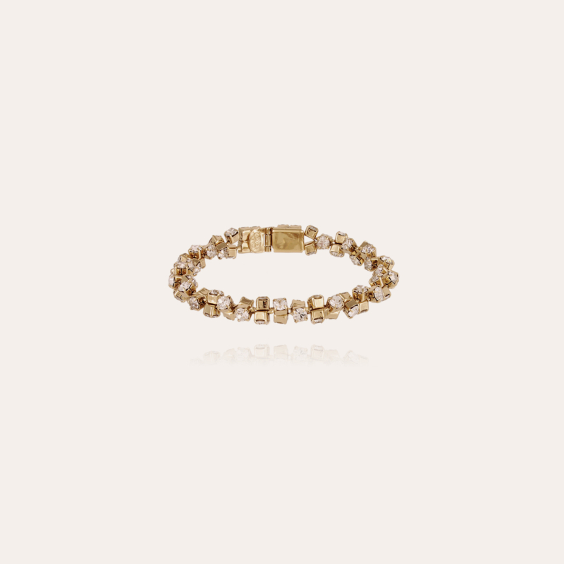 Trevise strass bracelet gold 
