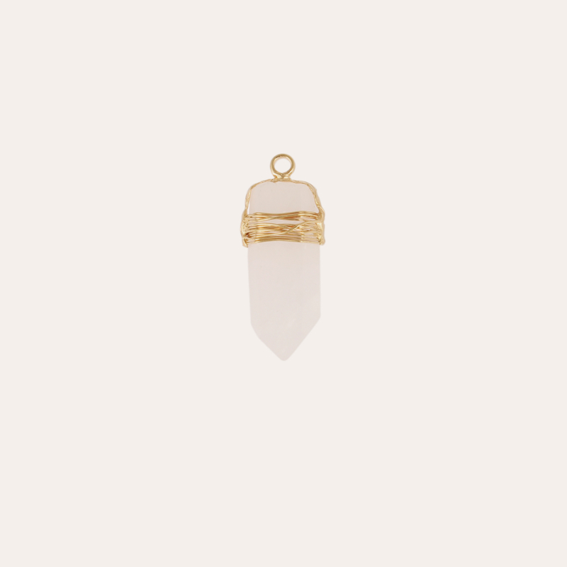 Aventura charms Constantine small size gold - Rock Crystal