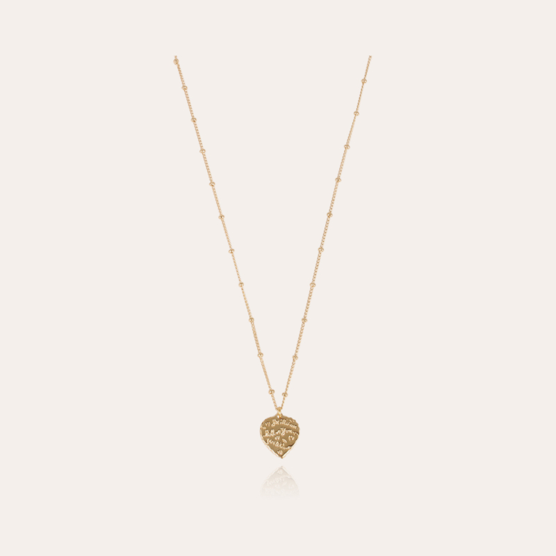 Coeur necklace gold