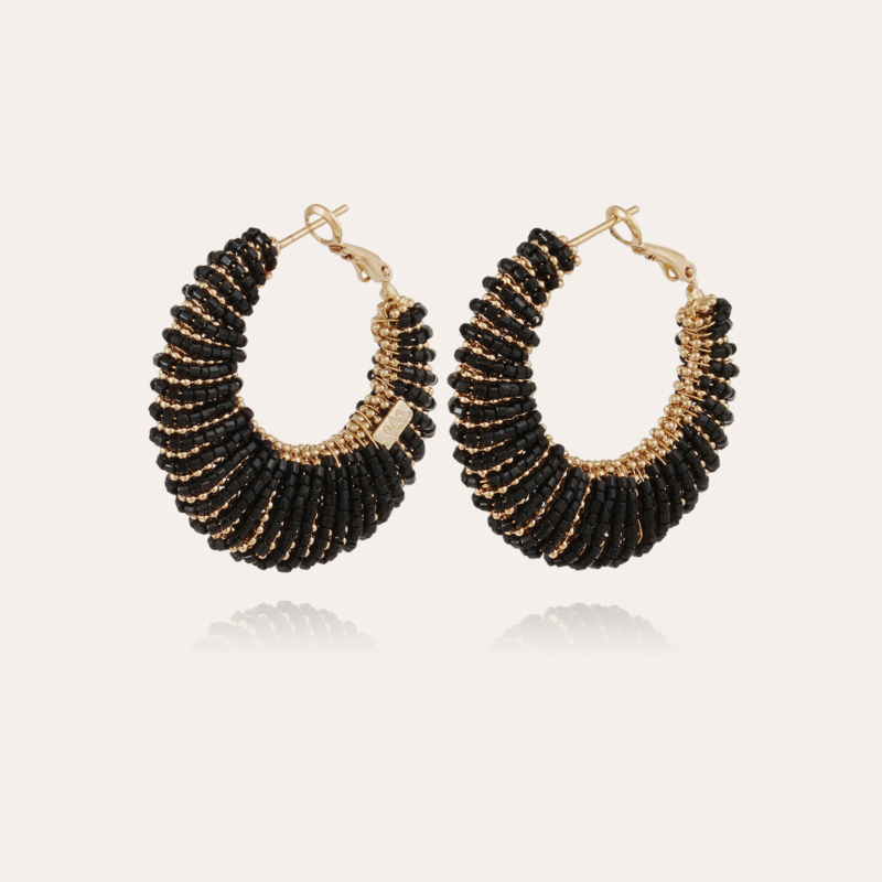 Izzia earrings large size gold